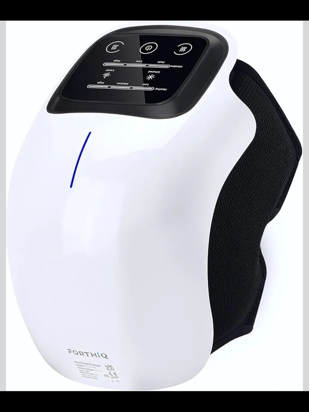 Forthiq Knee Massager Heat Red Light Therapy Vibration Cordless FSA HSA Pain